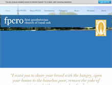 Tablet Screenshot of fpcro.org